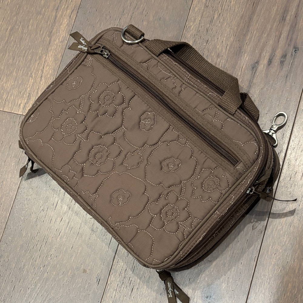 Thirty-One Brown Quilted Bag